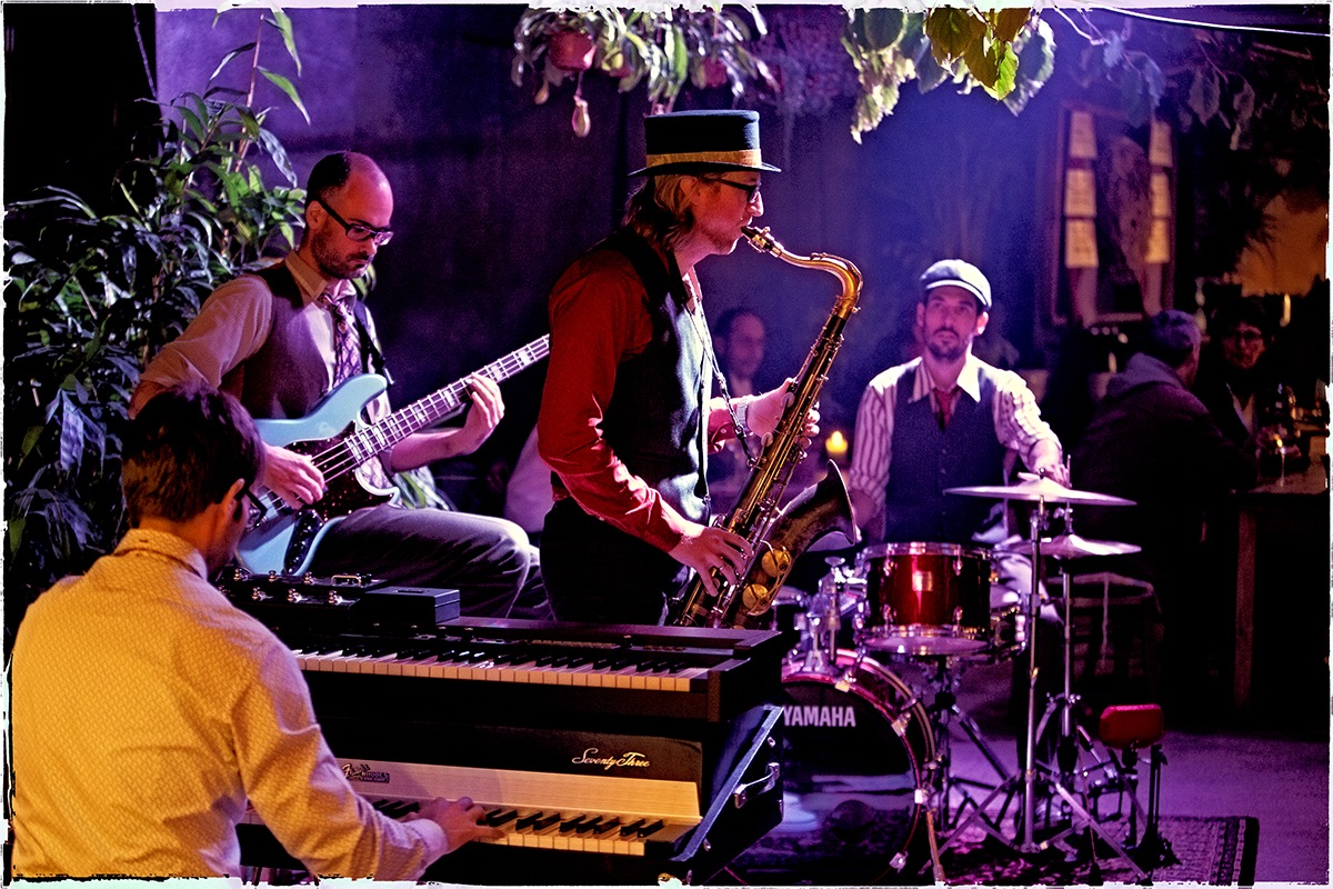 Jazz im Gewächshaus